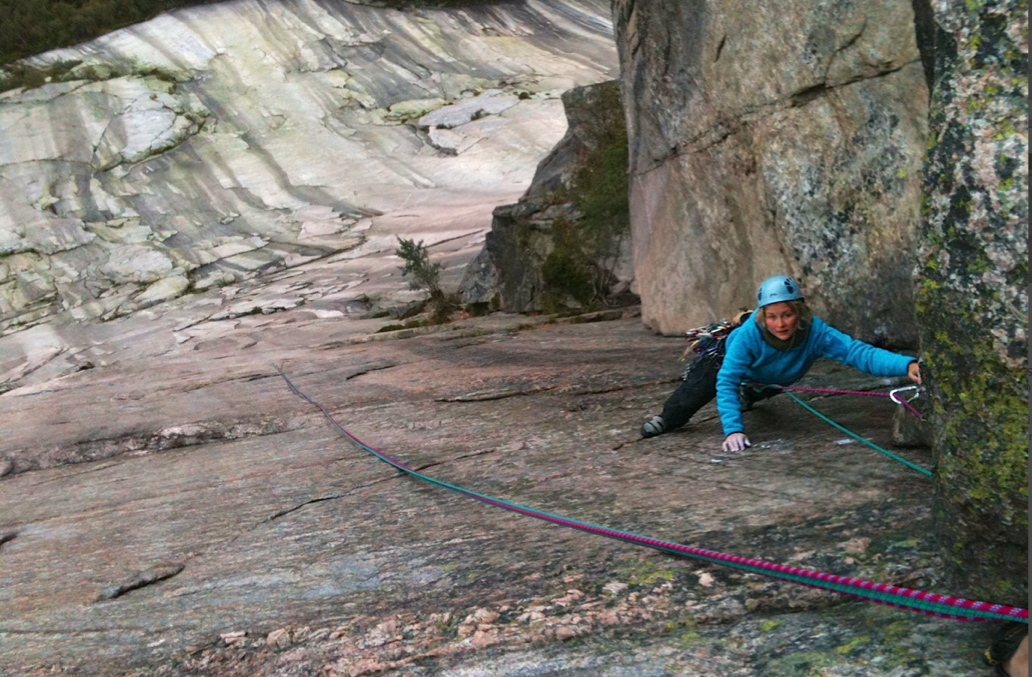 Linda Jonassen Auglend på Hægar. Foto: Øyvind Salvesen