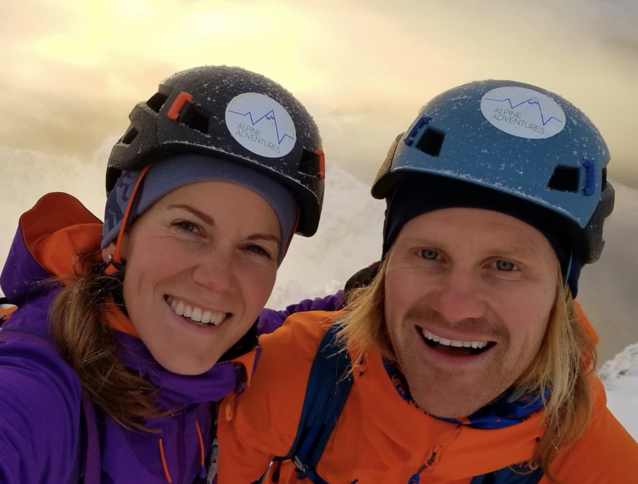 Driver Lodge i Lofoten; Emma Wichardt og Signar André Nilsen.