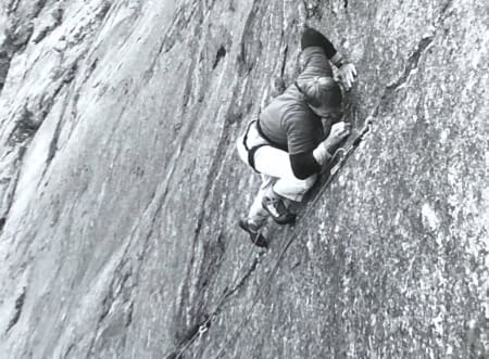 Ulf Geir Hansen leder andre taulengde av Via Synne (7) på Andersnatten. Foto: Dag Kolsrud