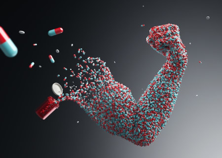 Hvordan står det til med doping i klatresporten? Illustrasjon hentet fra russia-now.com.