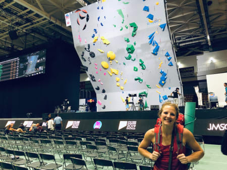 Tina J. Hafsaas kvalifiserer seg til semifinale i VM og ender som nummer 13 i verden. Foto: Nicki Horak