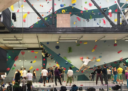 Oslo Klatresenter inviterer til en sosial lørdag i anledning Adidas Rockstars-finalen. Foto: Oslo Klatresenter