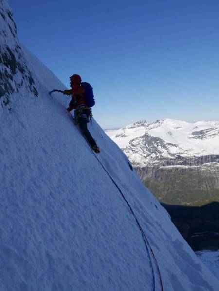 Nelson et par taulengder under toppen. Foto: Kjetil Grimsæth.