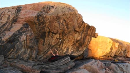 SYDENSTEMNING: Ole Johnny Sandvik sitter foran Slapper Direct (7A) Foto: Ole Johnny Sandvik