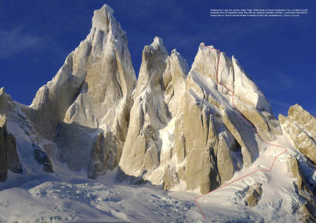 CERRO TORRE: Klassiker i Patagonia.