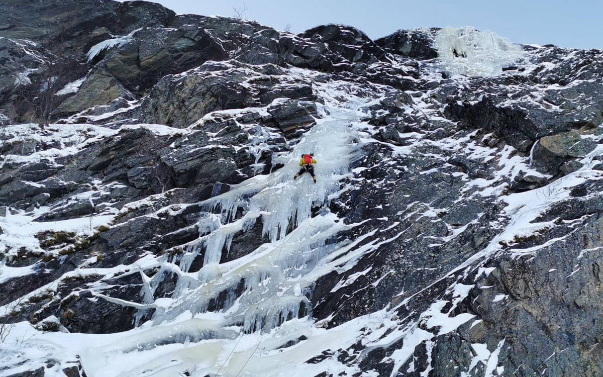 isklatring Oppdal Drivdalen