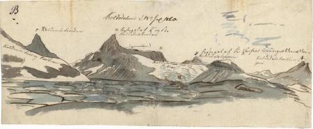 Koldedalen. Baltazar Mathias Keilhau: "Erindring af Fjeldreisen i 1820. Tilegnet min Ven Boeck. Keilhau. Christiania 1821."